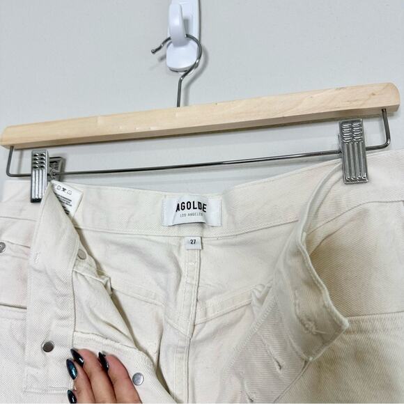 AGOLDE Remy High Waist Straight Jeans in Paper Size 27 - Picture 5 of 8